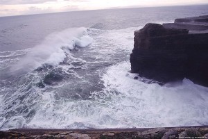 Huge Wave off Donegal Coast